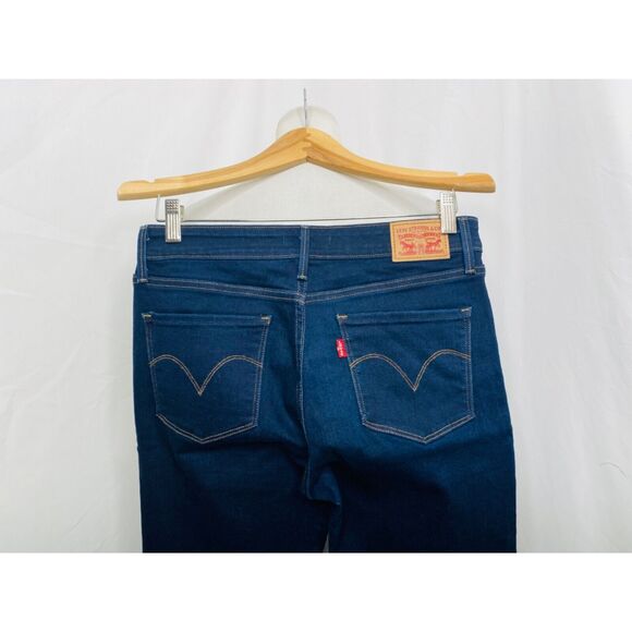 Levi’s Women’s Jean’s Blue Denim Midrise Skinny 5 Pocket Size 8 X 30 - Picture 6 of 12